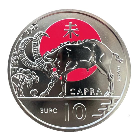2024 Chinese Lunar Calendar "Goat" 10€ - San Marino